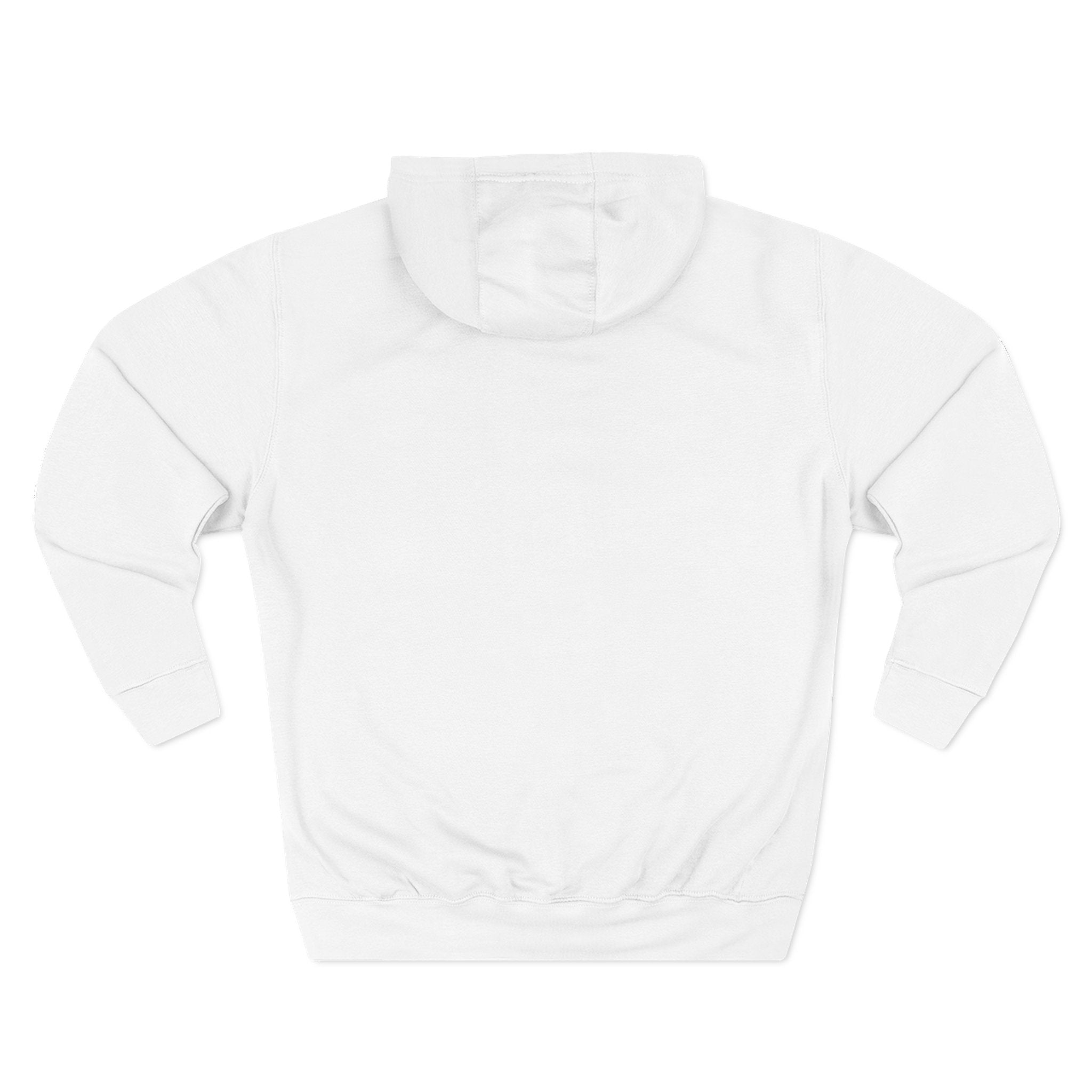 Minimalist Gold Monogram Hoodie — 'RM' Chest Logo Fleece Pullover