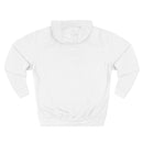 Minimalist Gold Monogram Hoodie — 'RM' Chest Logo Fleece Pullover
