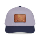 Leather Patch Baseball Cap - Monogram RM Reumay