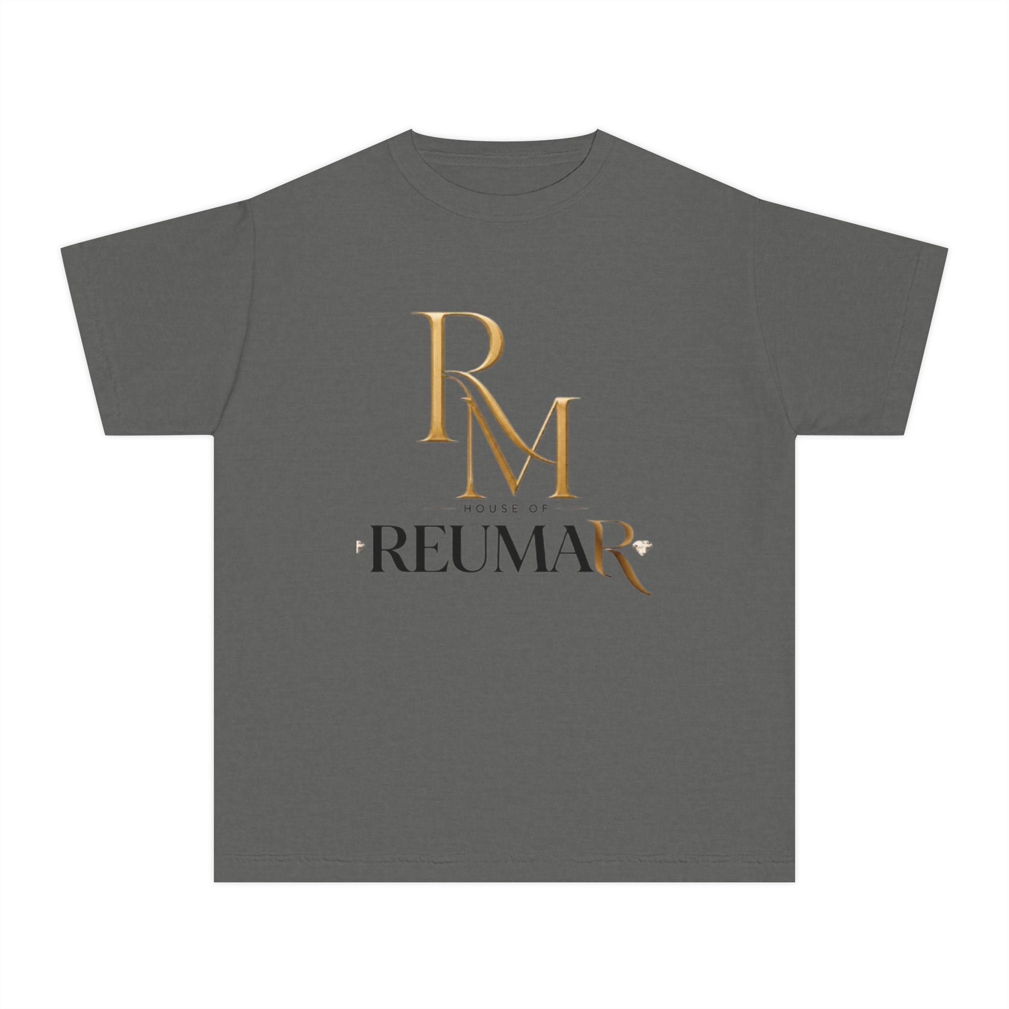 Youth Tee — Reumar Logo Front & "Thank You" Sunburst Back