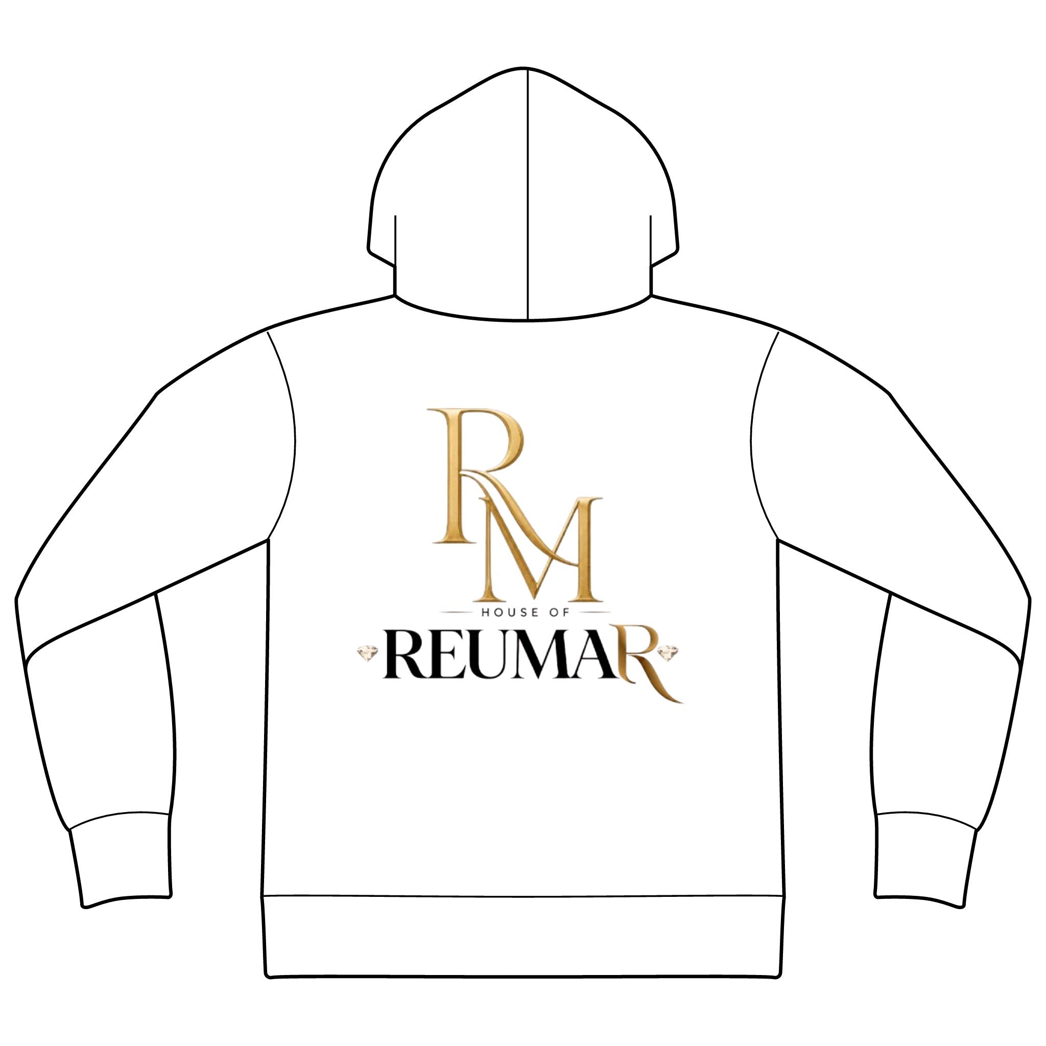 House of Reumar RM Logo Hoodie — Luxury Monogram Streetwear