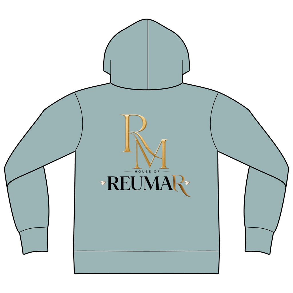 House of Reumar RM Logo Hoodie — Luxury Monogram Streetwear