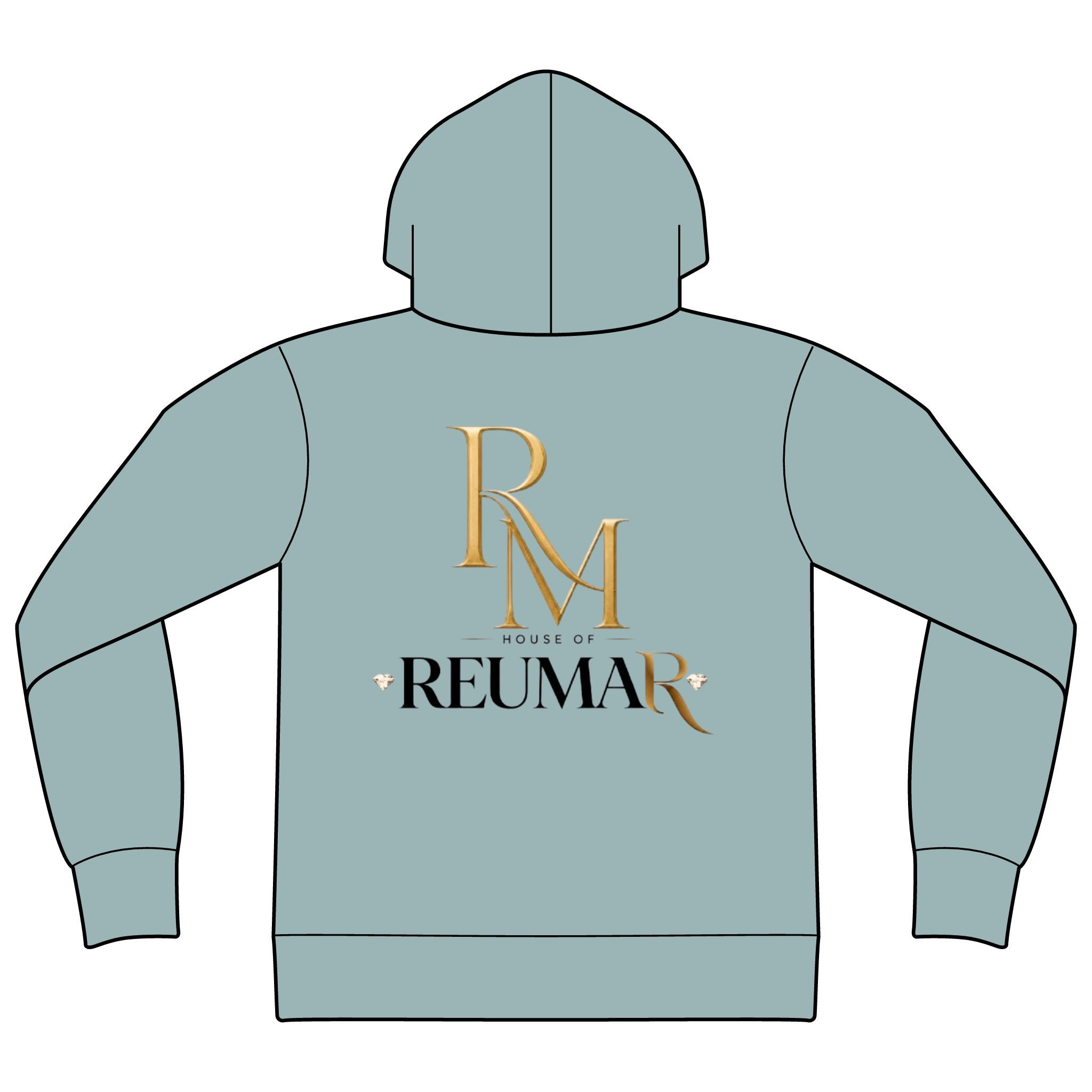 House of Reumar RM Logo Hoodie — Luxury Monogram Streetwear