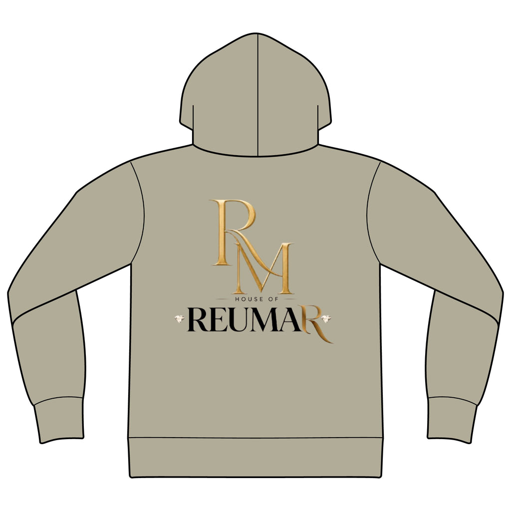 House of Reumar RM Logo Hoodie — Luxury Monogram Streetwear