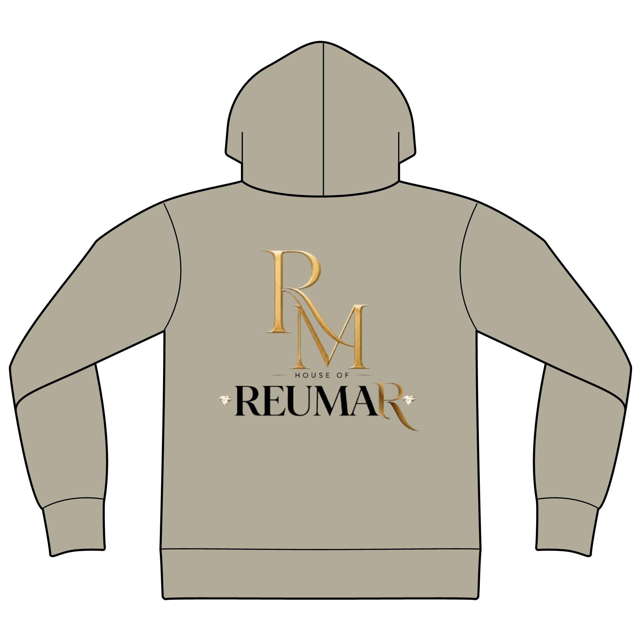 House of Reumar RM Logo Hoodie — Luxury Monogram Streetwear