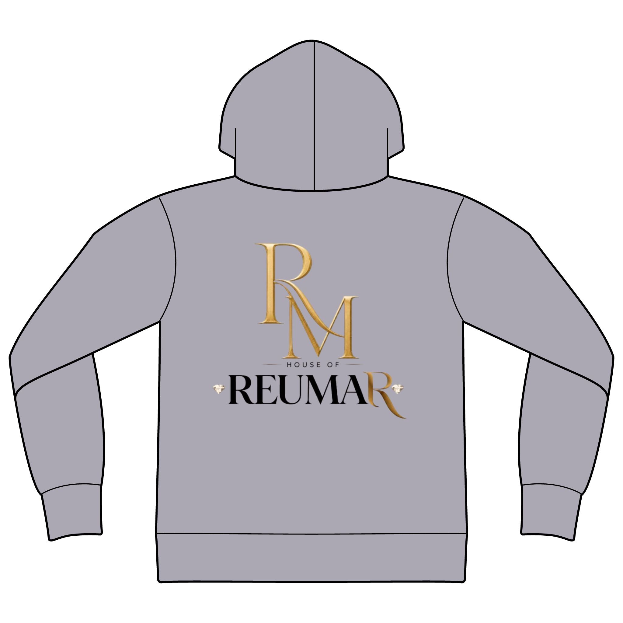 House of Reumar RM Logo Hoodie — Luxury Monogram Streetwear