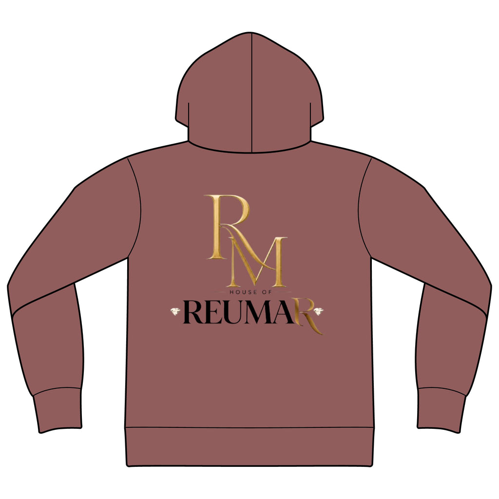 House of Reumar RM Logo Hoodie — Luxury Monogram Streetwear