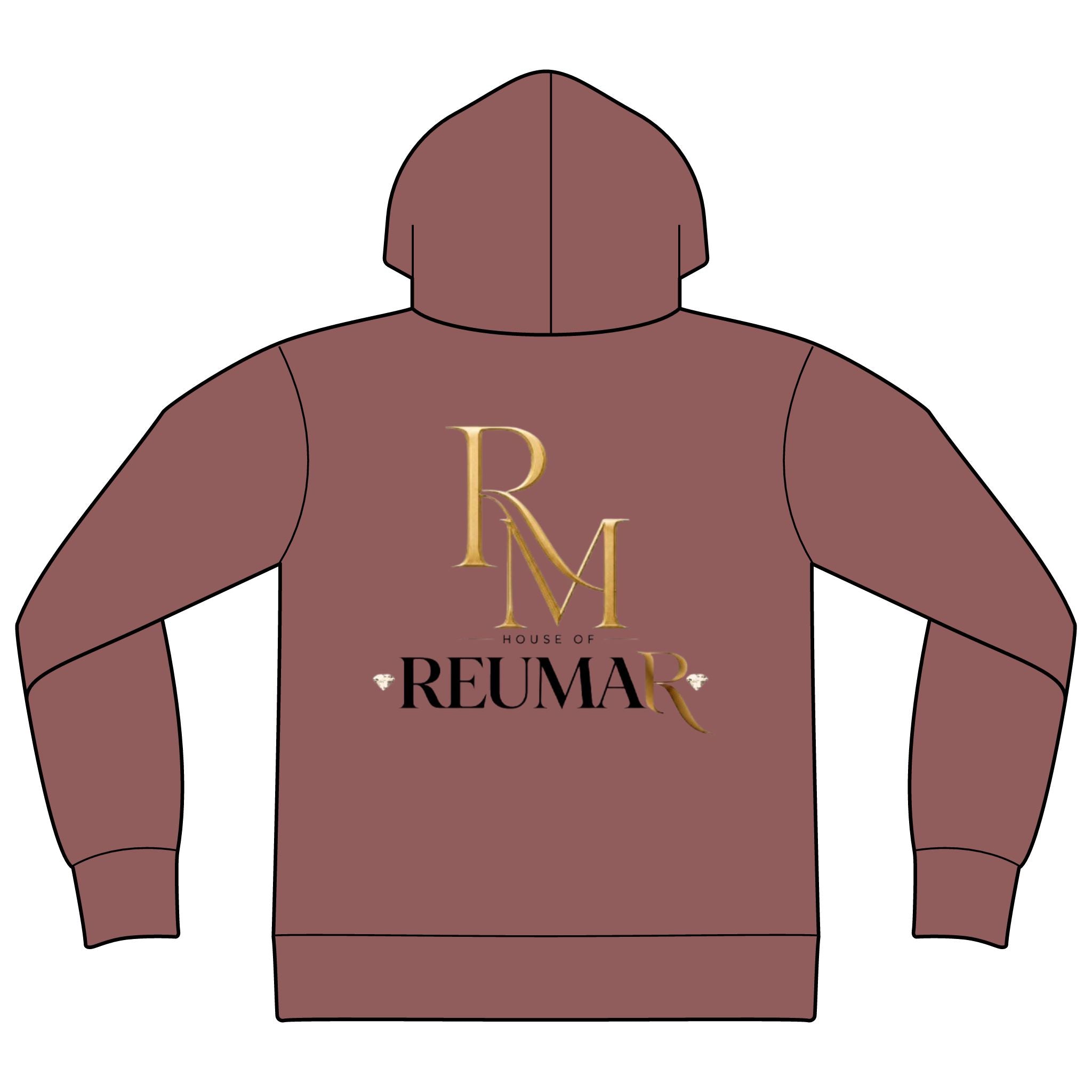 House of Reumar RM Logo Hoodie — Luxury Monogram Streetwear