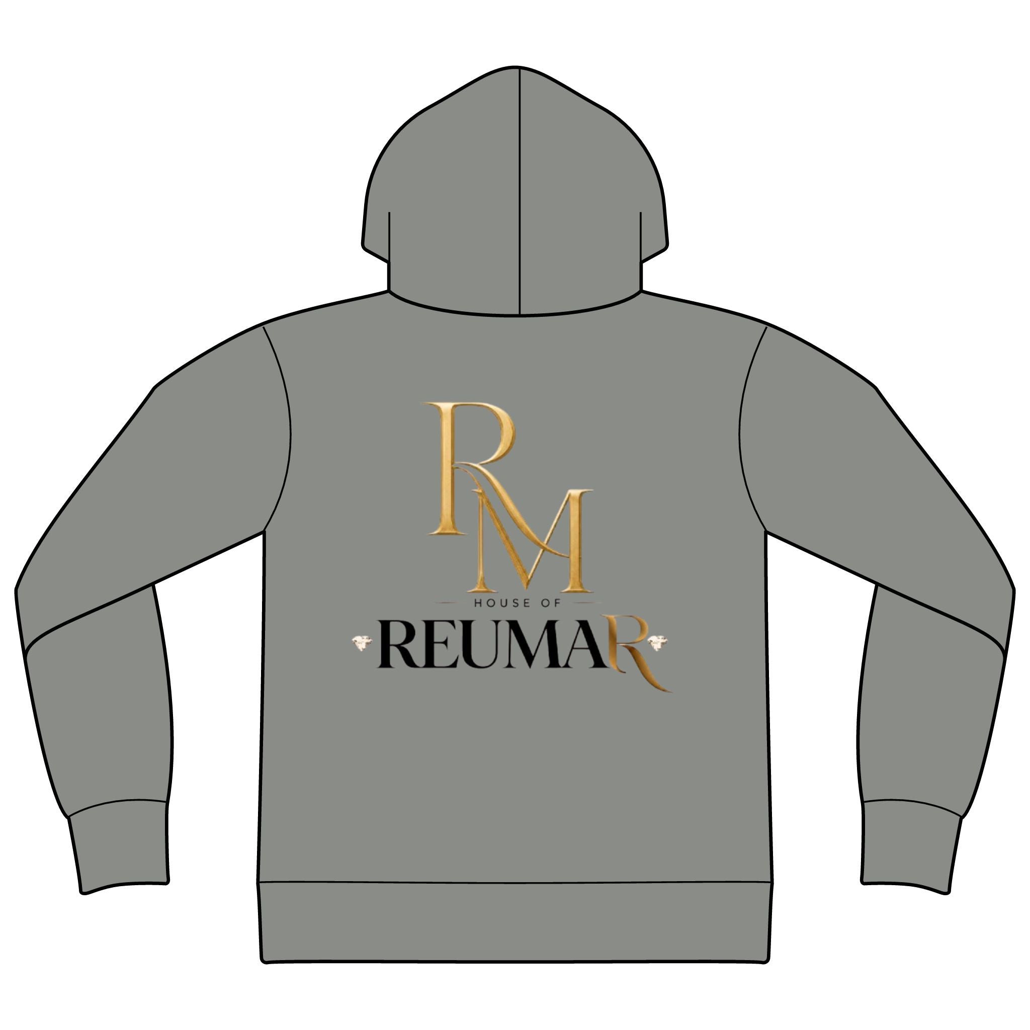 House of Reumar RM Logo Hoodie — Luxury Monogram Streetwear