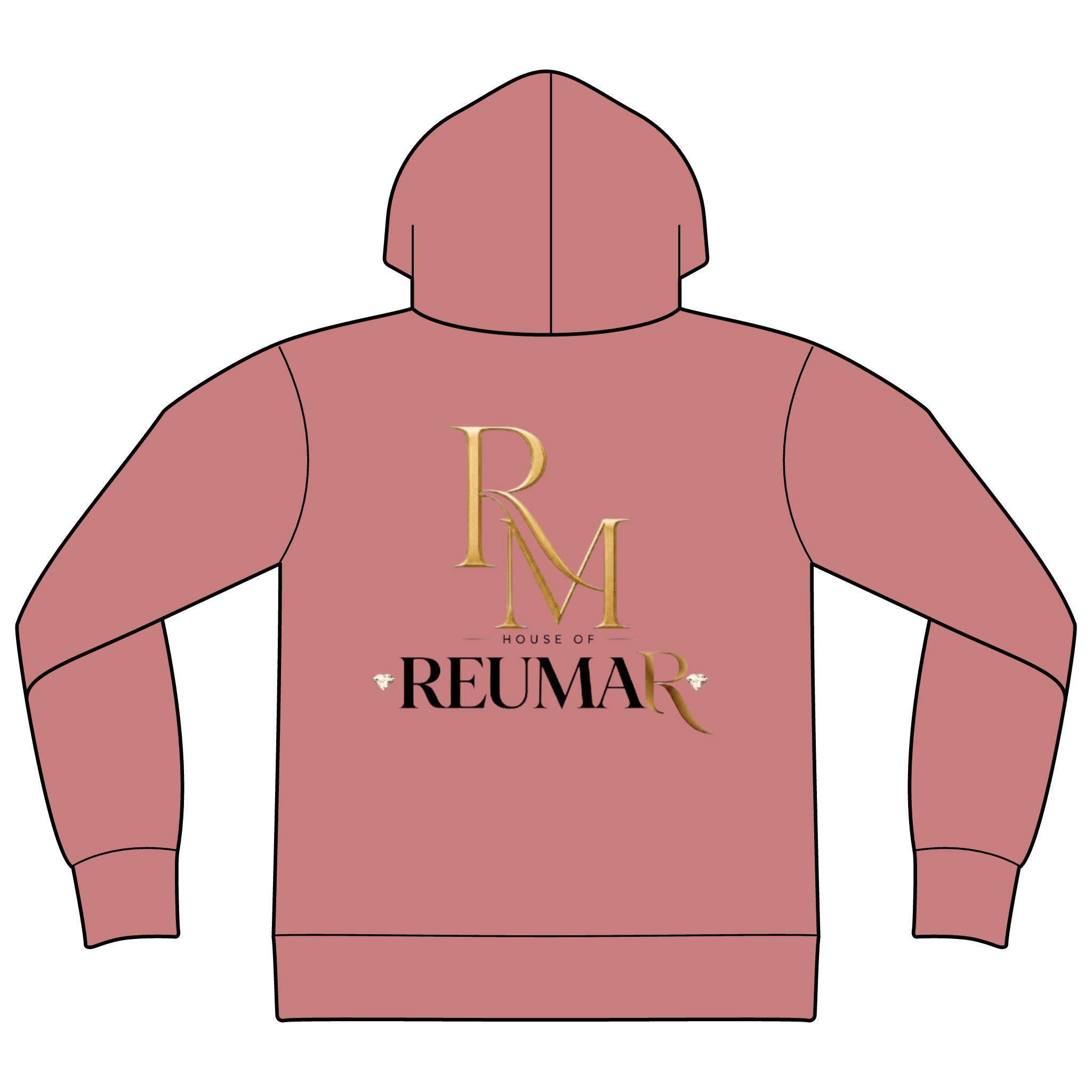 House of Reumar RM Logo Hoodie — Luxury Monogram Streetwear