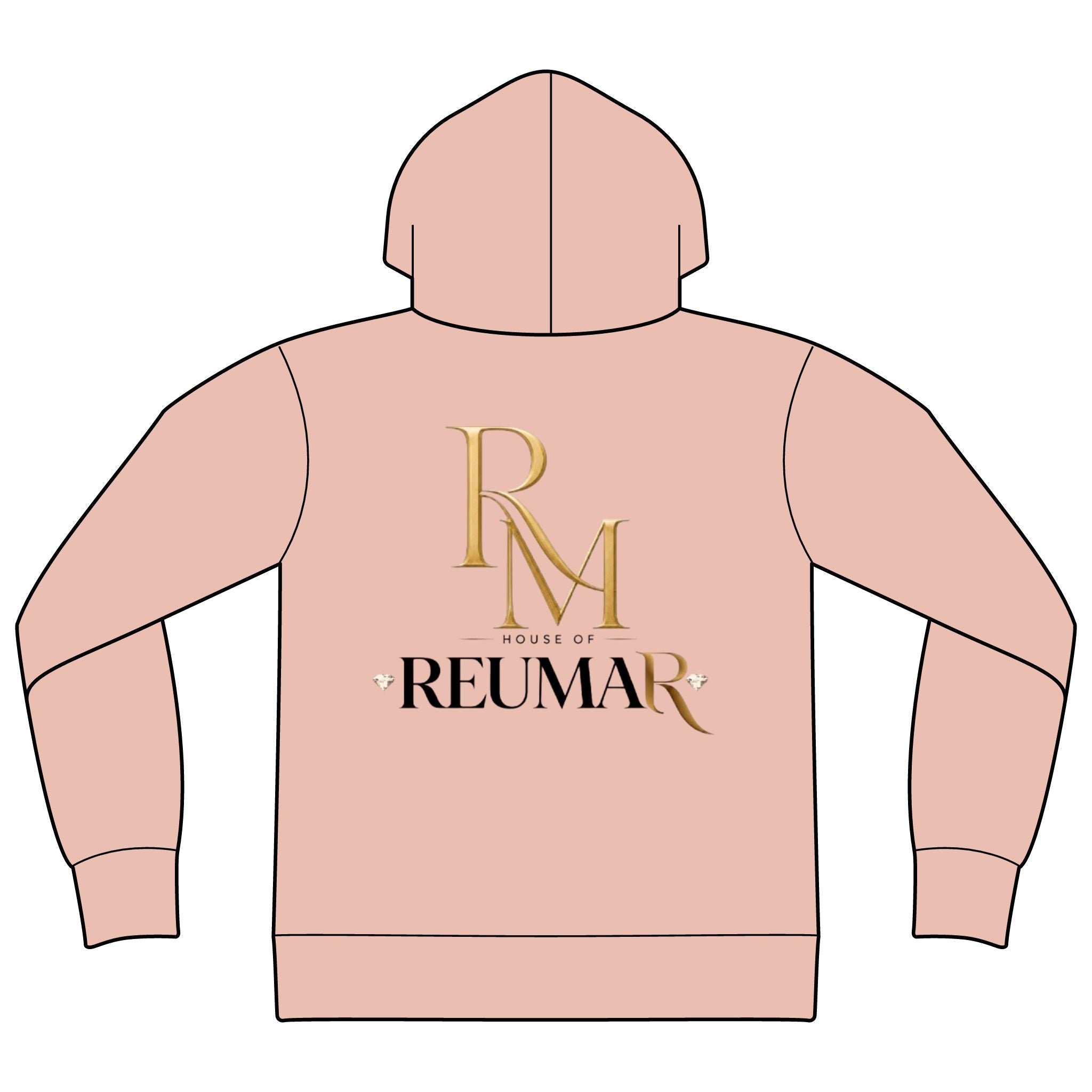 House of Reumar RM Logo Hoodie — Luxury Monogram Streetwear