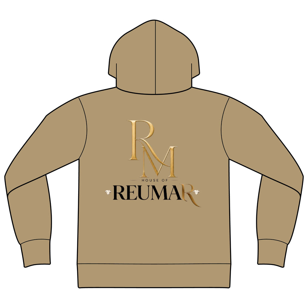 House of Reumar RM Logo Hoodie — Luxury Monogram Streetwear