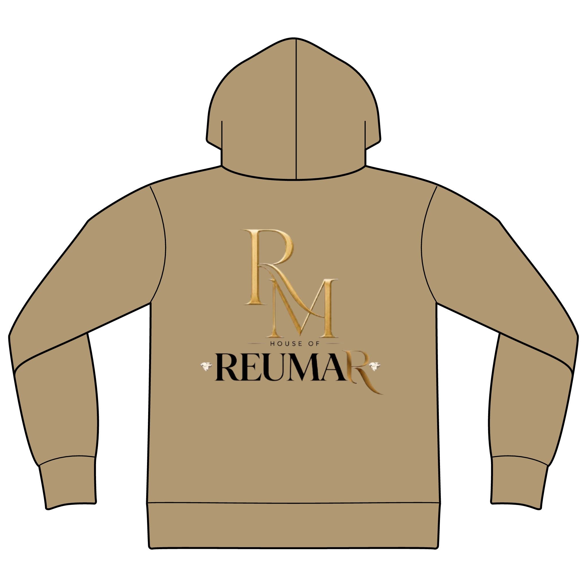 House of Reumar RM Logo Hoodie — Luxury Monogram Streetwear