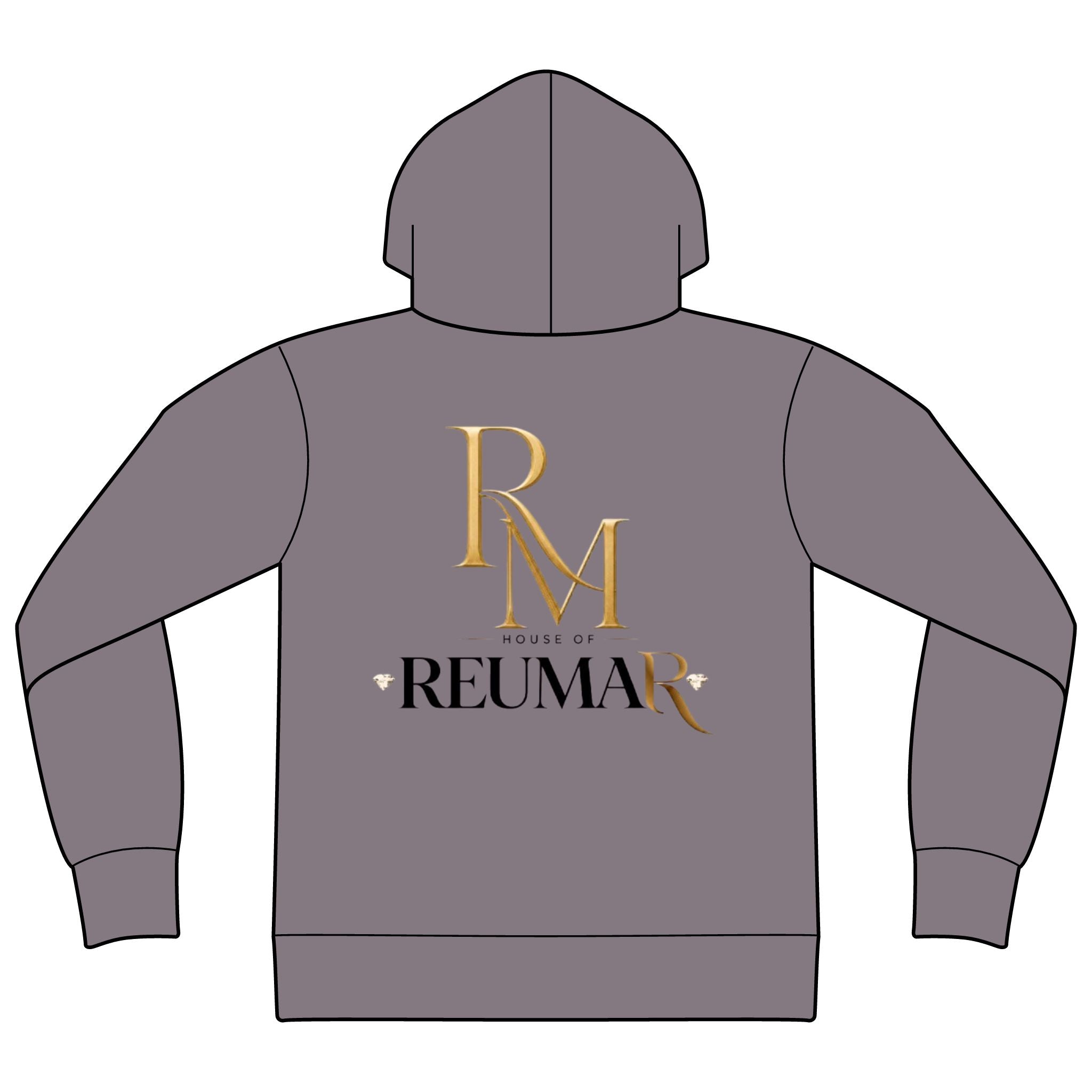 House of Reumar RM Logo Hoodie — Luxury Monogram Streetwear