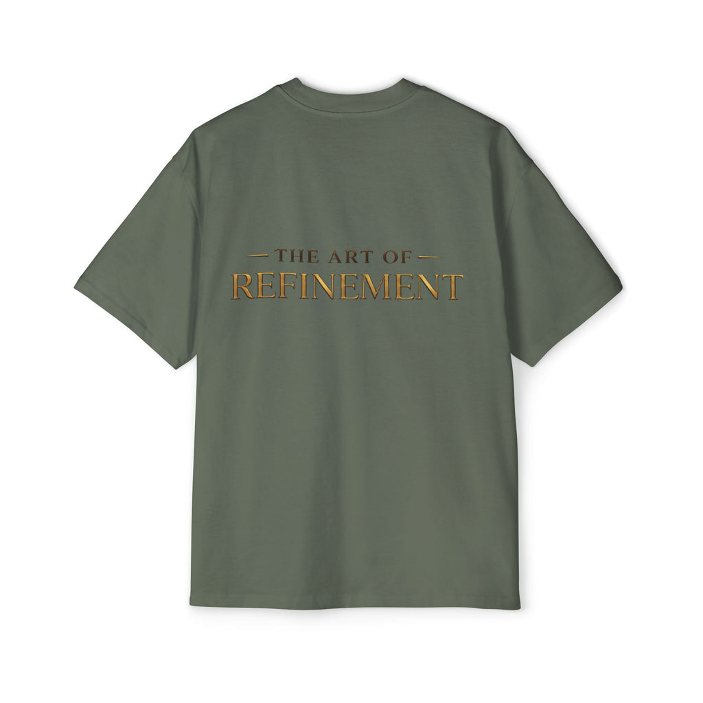 T-Shirt — REUMAR Monogram & “The Art of Refinement” Luxury Graphic Tee