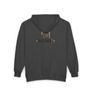 RM Reumar Gold Monogram Zip Hoodie