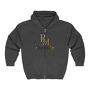 RM Reumar Gold Monogram Zip Hoodie