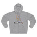 Reumar Zip Hoodie - House of Reumar Gold Logo Hooded Sweatshirt