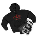 Endless Love Zip Hoodie - Romantic Crown Graphic Couples Pullover