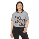 Reumar Gold Monogram Ringer T-Shirt — Vintage Racing Night Back Print