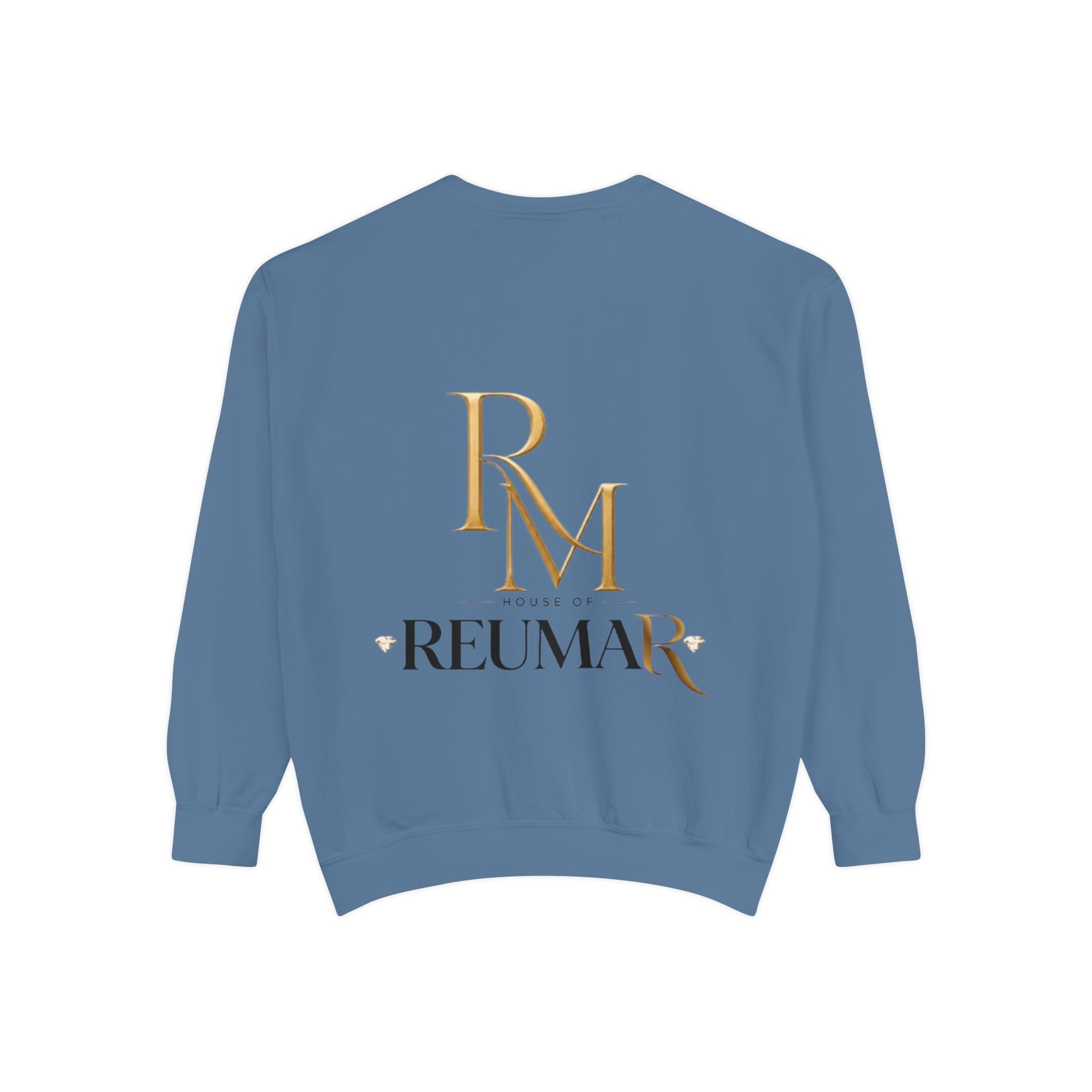 Refinement Logo Sweatshirt — "The Art of Refinement" Garment-Dyed Crewneck