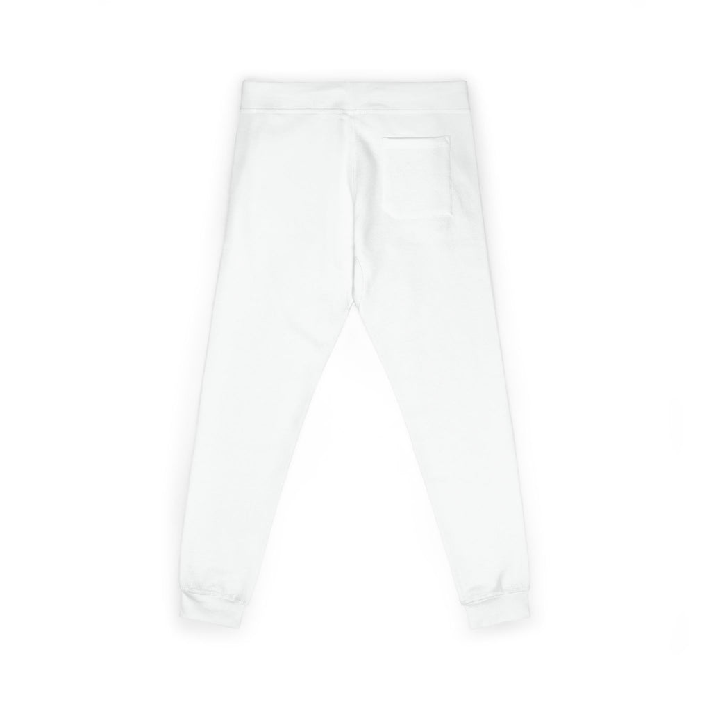 Embroidered Relaxed Sweatpants — Minimal Gold Monogram Lounge Joggers