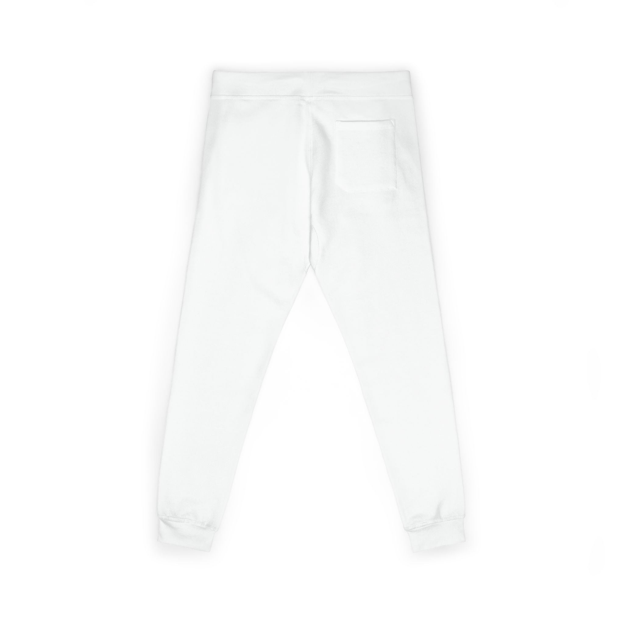 Embroidered Relaxed Sweatpants — Minimal Gold Monogram Lounge Joggers