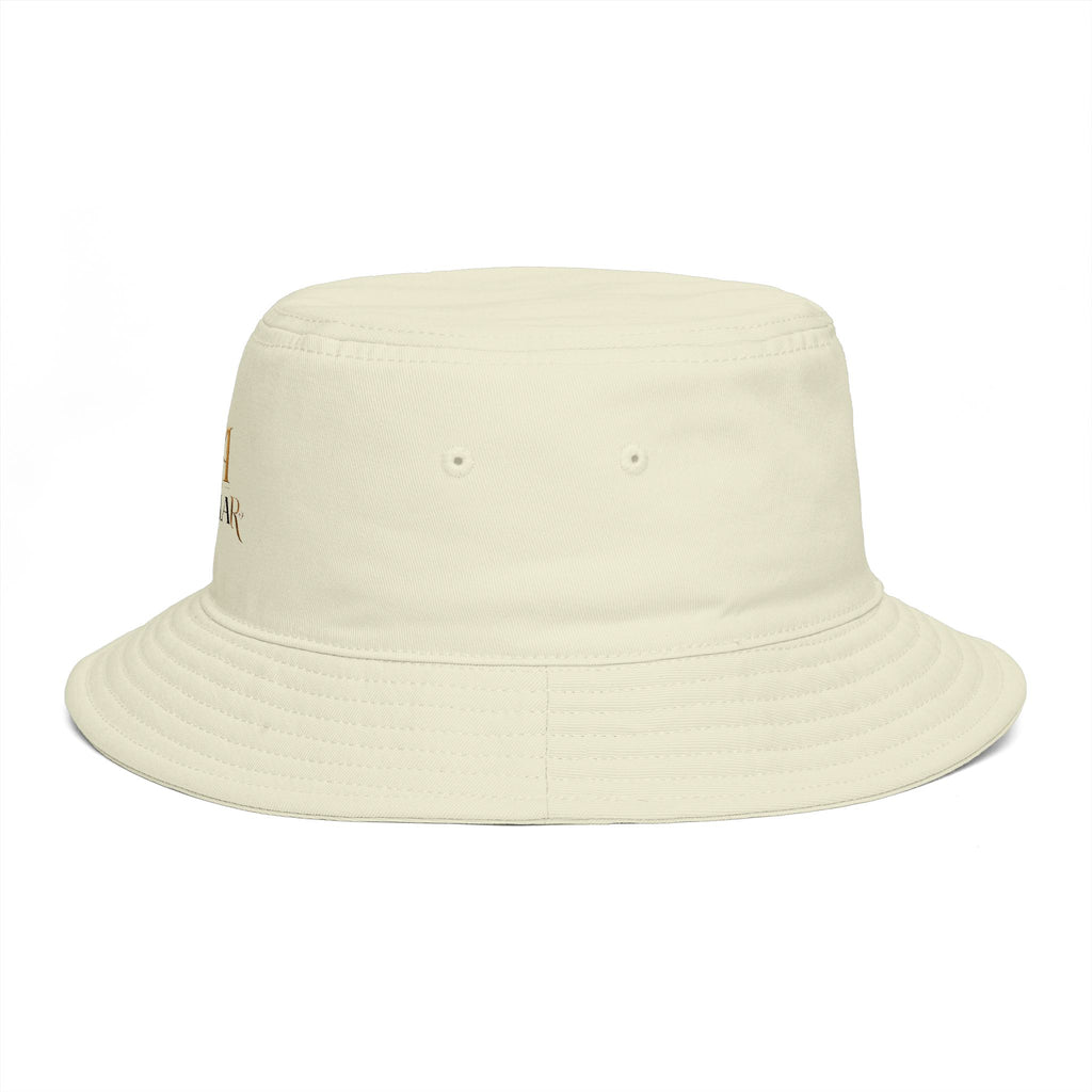 Bucket Hat — RM Reimay Gold Monogram Embroidered Logo
