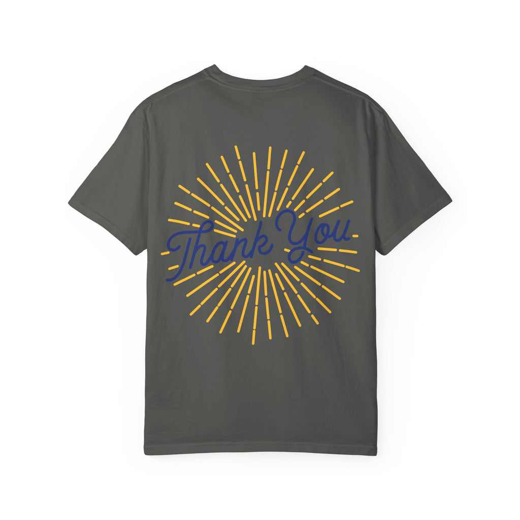 House of Reumar Logo T‑Shirt — "Thank You" Back Graphic Cotton Tee